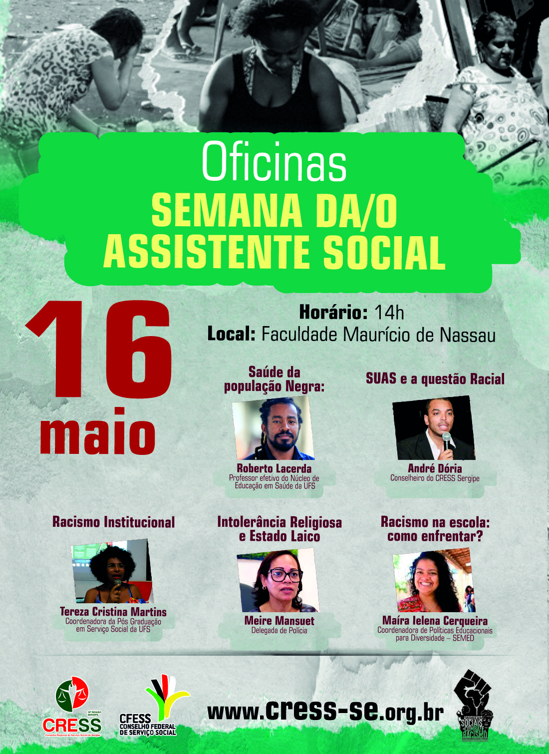 Oficinas Marcam A Semana Do/a Assistente Social 2019 – CRESS | Conselho ...